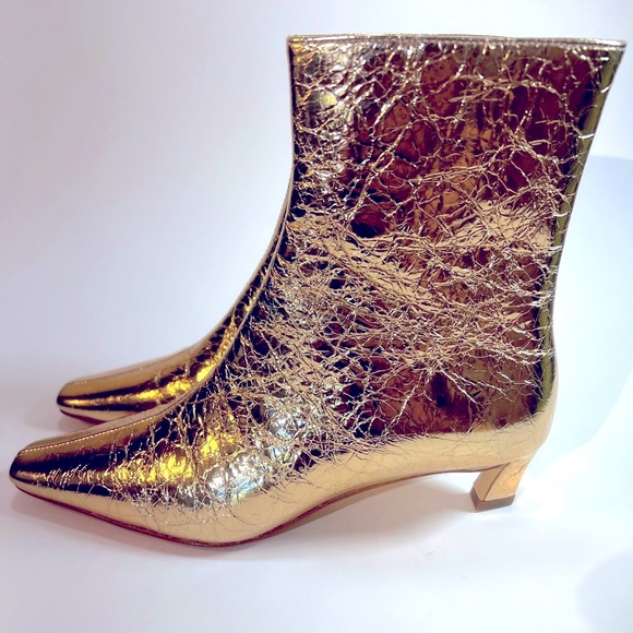 $119 NWOB MICHAEL Michael Kors
COSMO KITTEN BOOTIE - Ankle boots - pale gold - Picture 6 of 10